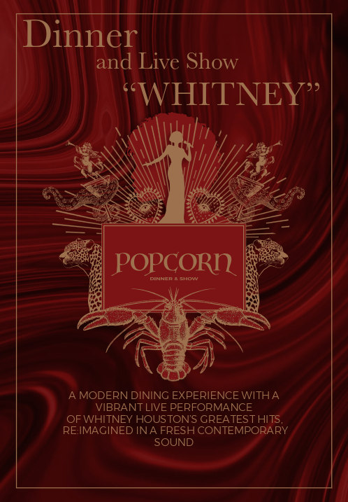 Dinner with the live show «Whitney»